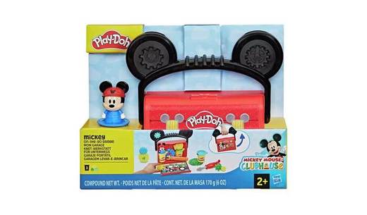 Play-Doh Disney Junior Mickey Mouse & On Go Garage Playset