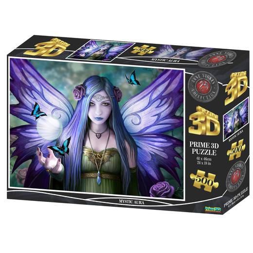 Prime 3D 500 Pieces Mystic Aura Puzzle - Multicolour