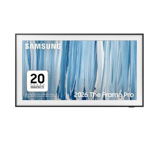SAMSUNG The Frame Pro (2026) 55" Neo QLED 4K Art Mode Smart AI TV with Slim Fit Wall Mount - QE55LS03H