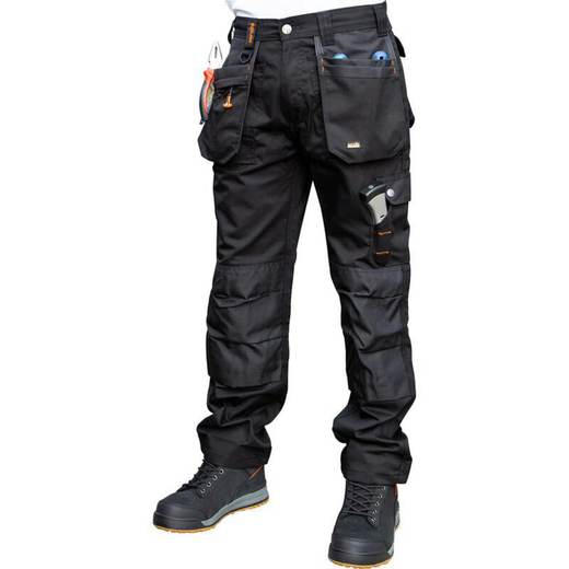 Scruffs Worker Plus Trousers 32" R Black