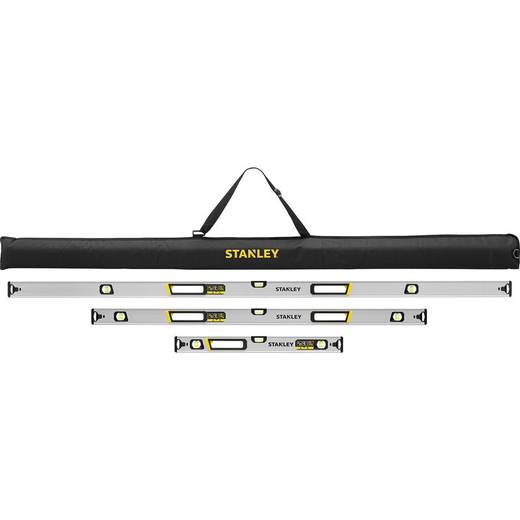 Stanley FatMax Xtreme Level Pack 600mm, 1200mm & 1800mm with Bag
