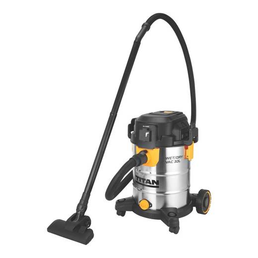 Titan TTB1351VAC 1400W 30Ltr Wet & Dry Vacuum 220-240V