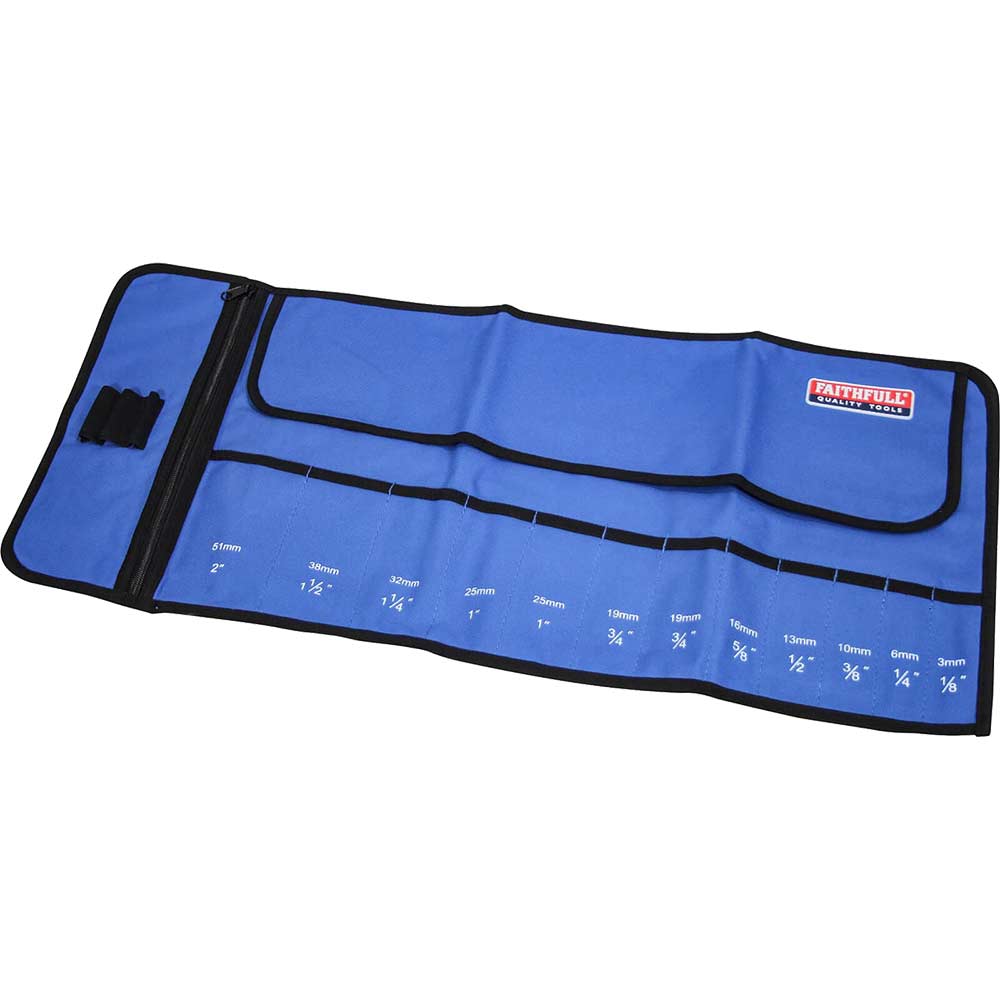 Faithfull 12 Pocket Chisel Roll