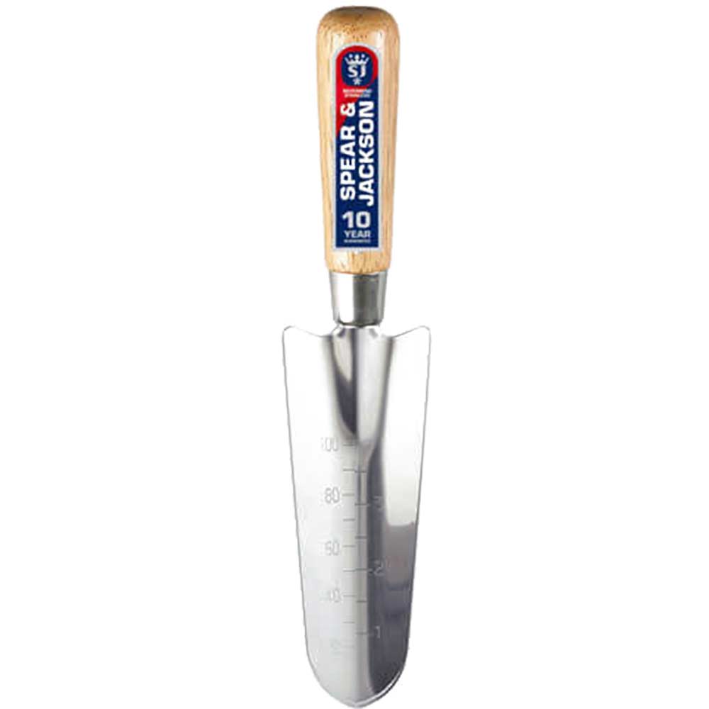 Spear and Jackson Neverbend Stainless Steel Hand Transplanting Trowel
