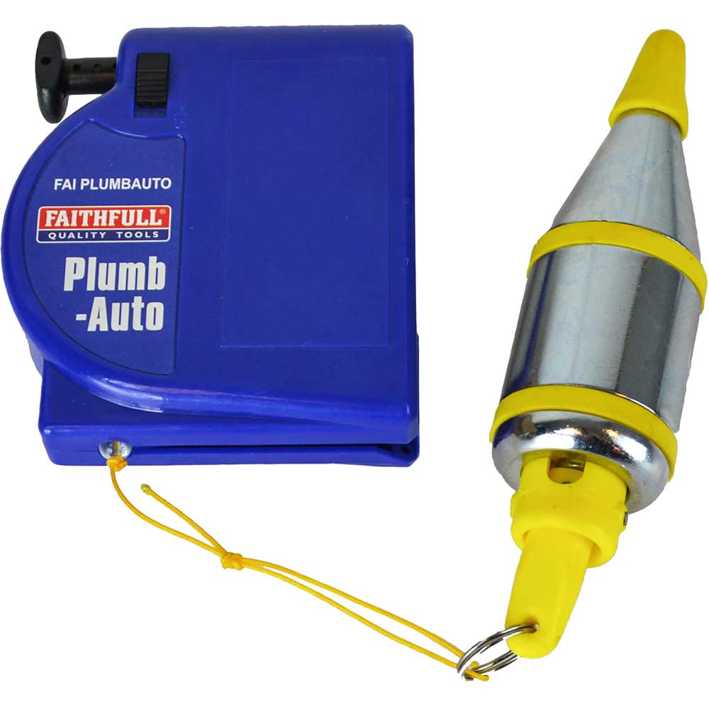 Faithfull Plumb Auto Automatic Plumbline