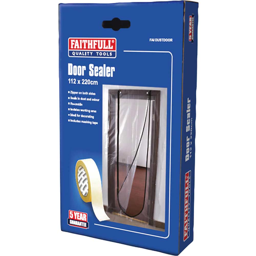 Faithfull Dust Sheet Door Sealer