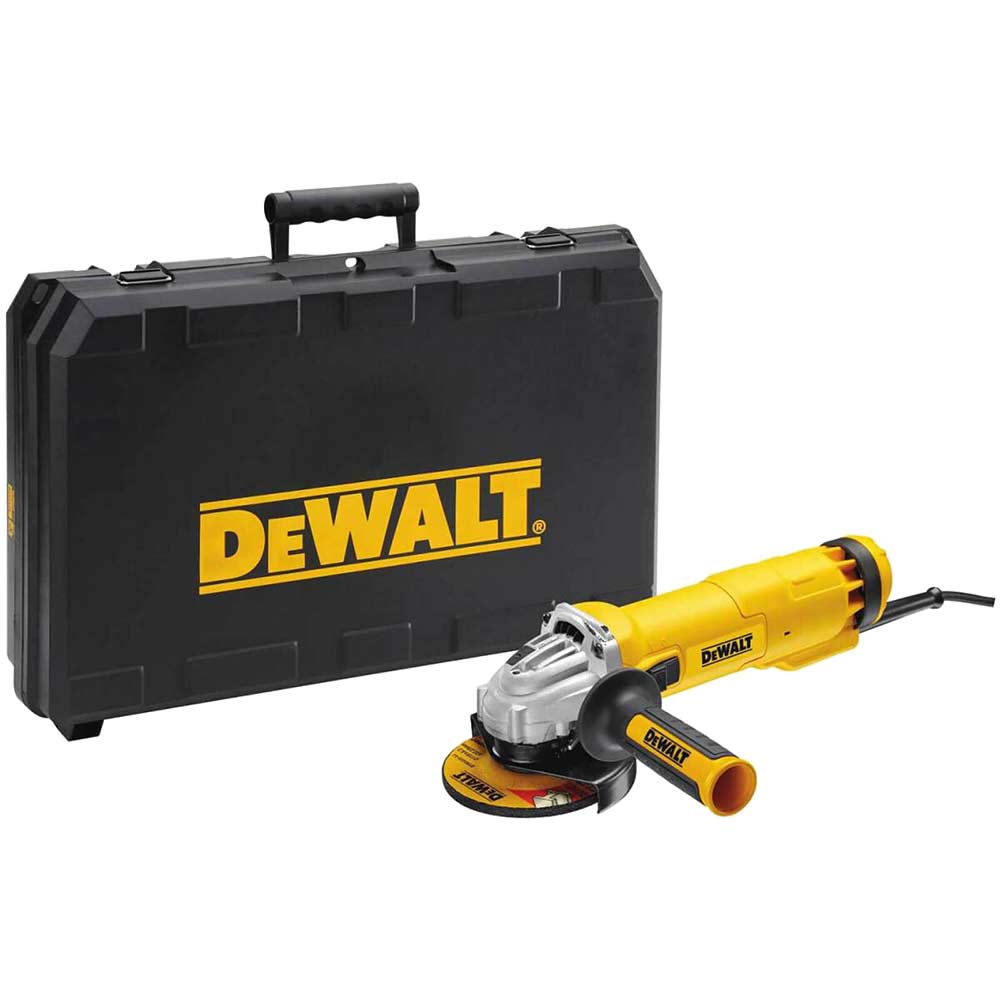 DeWalt DWE4206K Angle Grinder Kit 115mm