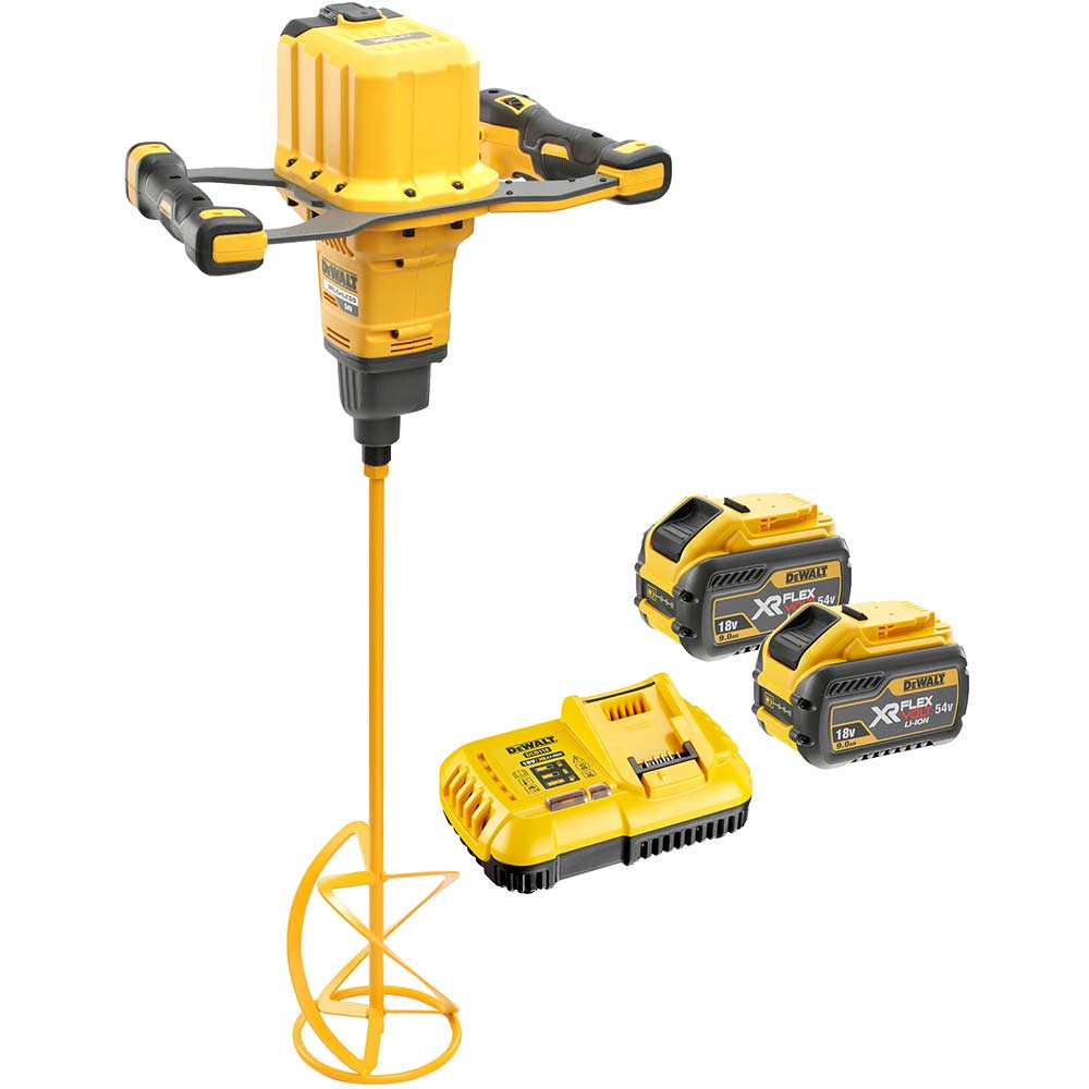 DeWalt DCD240 54v XR Cordless Brushless FLEXVOLT Paddle Mixer