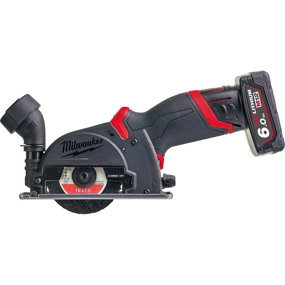 Milwaukee M12 FCOT Fuel 12v Cordless Brushless Circular Saw 76mm