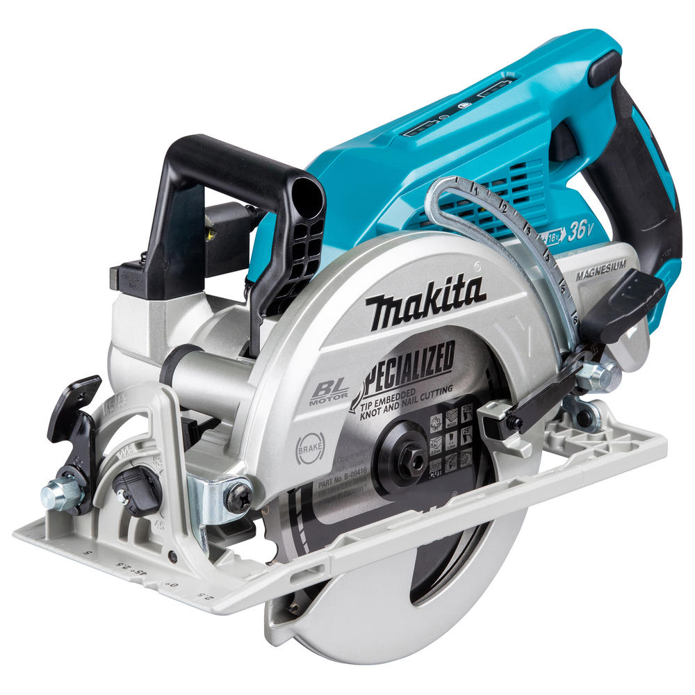 Makita DRS780 Twin 18v LXT Cordless Brushless Circular Saw 185mm