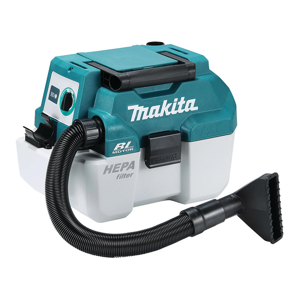 Makita DVC750L 18v LXT Cordless Brushless Dust Extractor