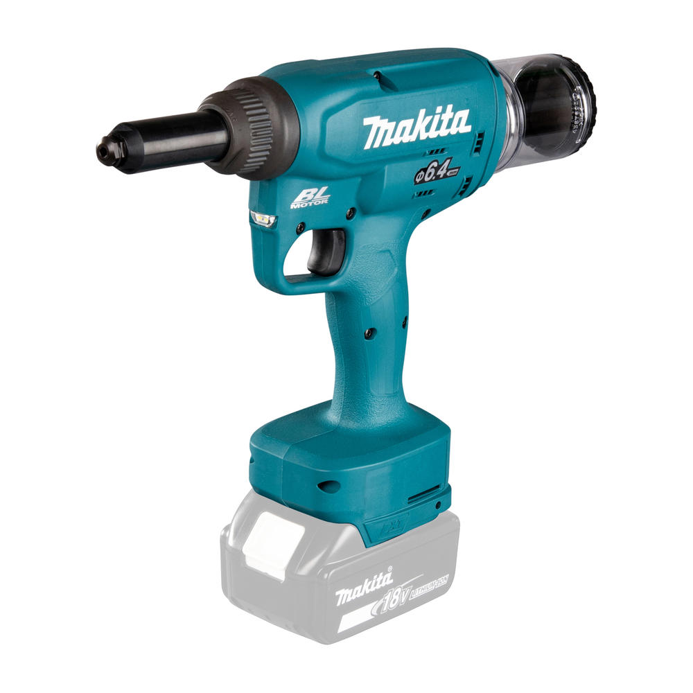 Makita DRV250 18v LXT Cordless Brushless 6.4mm Rivet Gun