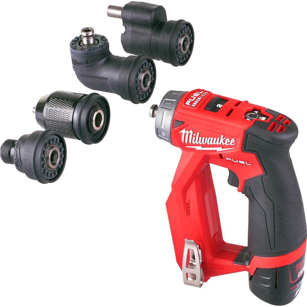 Milwaukee M12 FDDXKIT Fuel 12v Cordless Brushless Installation Drill Driver