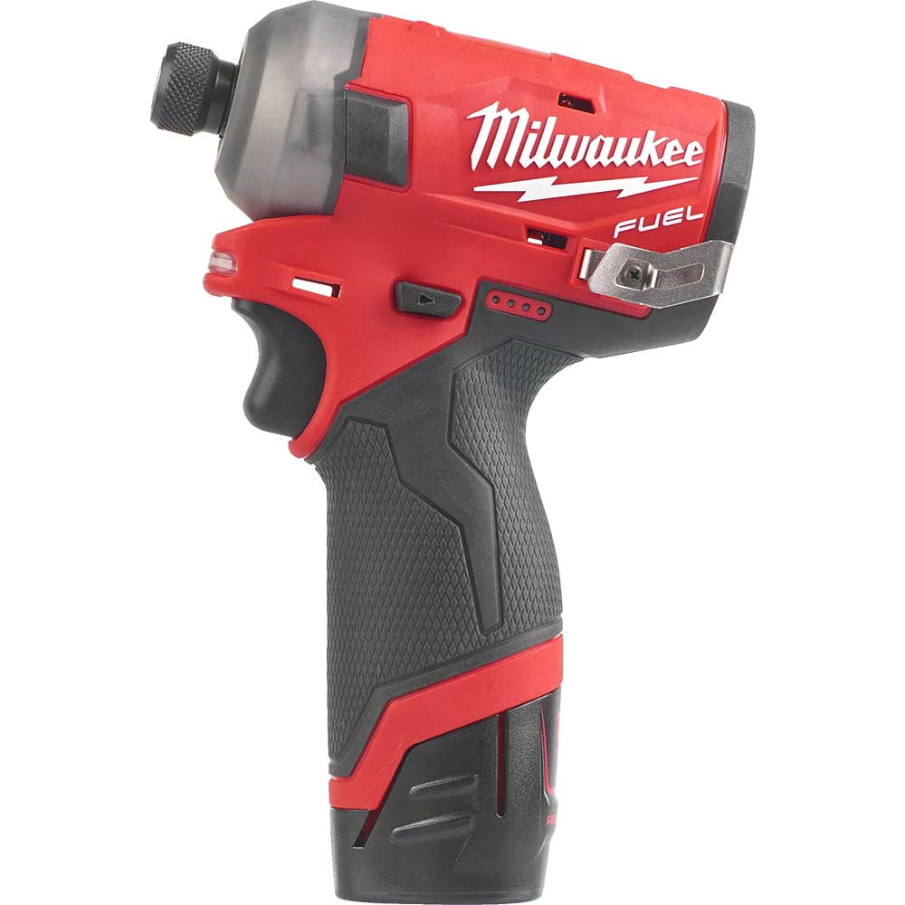 Milwaukee M12 FQID Fuel 12v Cordless Brushless Surge Hydraulic Impact Driver