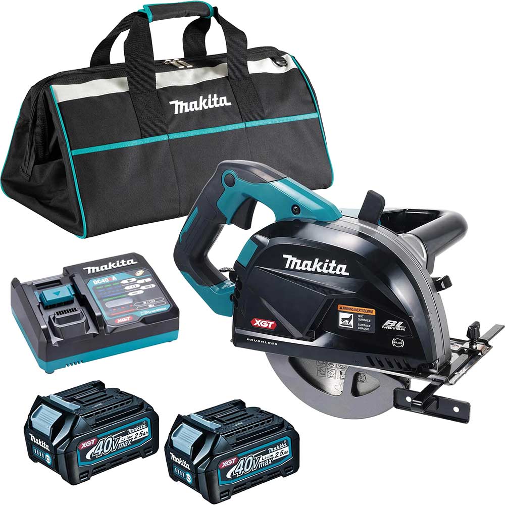 Makita CS002G 40v Max XGT Cordless Brushless Metal Cutting Circular Saw 185mm