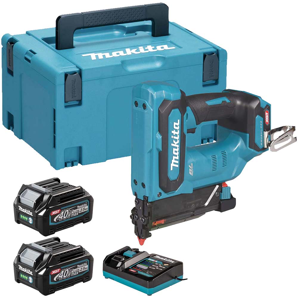 Makita PT001G 40v Max XGT Cordless Brushless 23 Gauge Pin Nailer