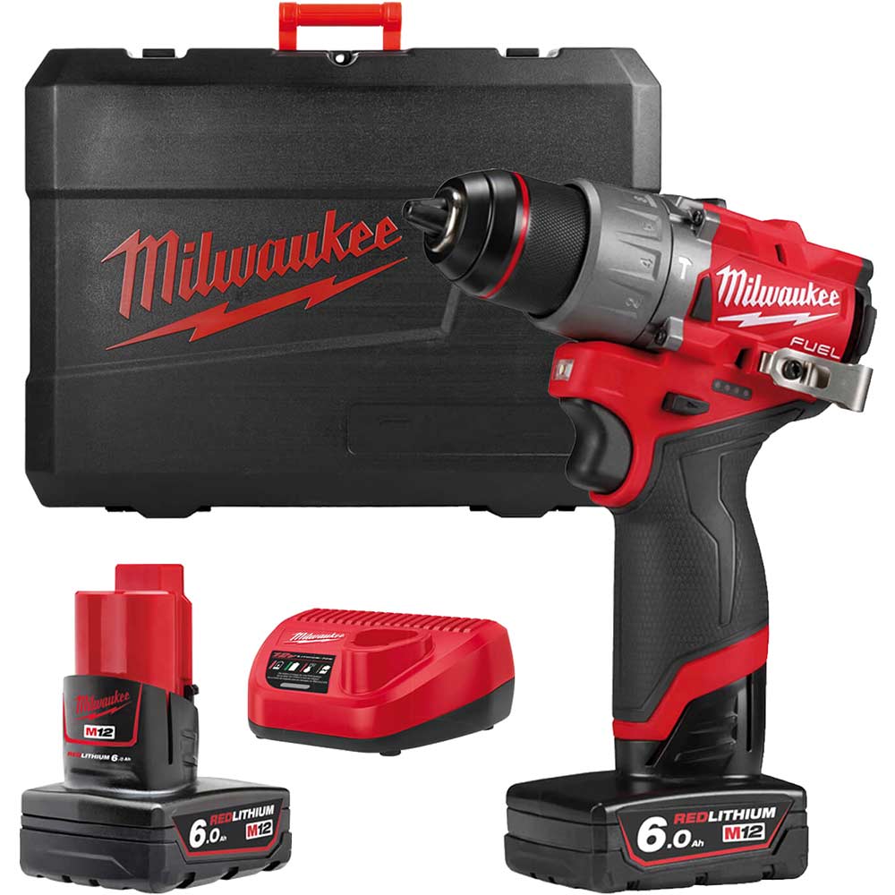 Milwaukee M12 FPD2 Fuel 12v Cordless Brushless Combi Drill