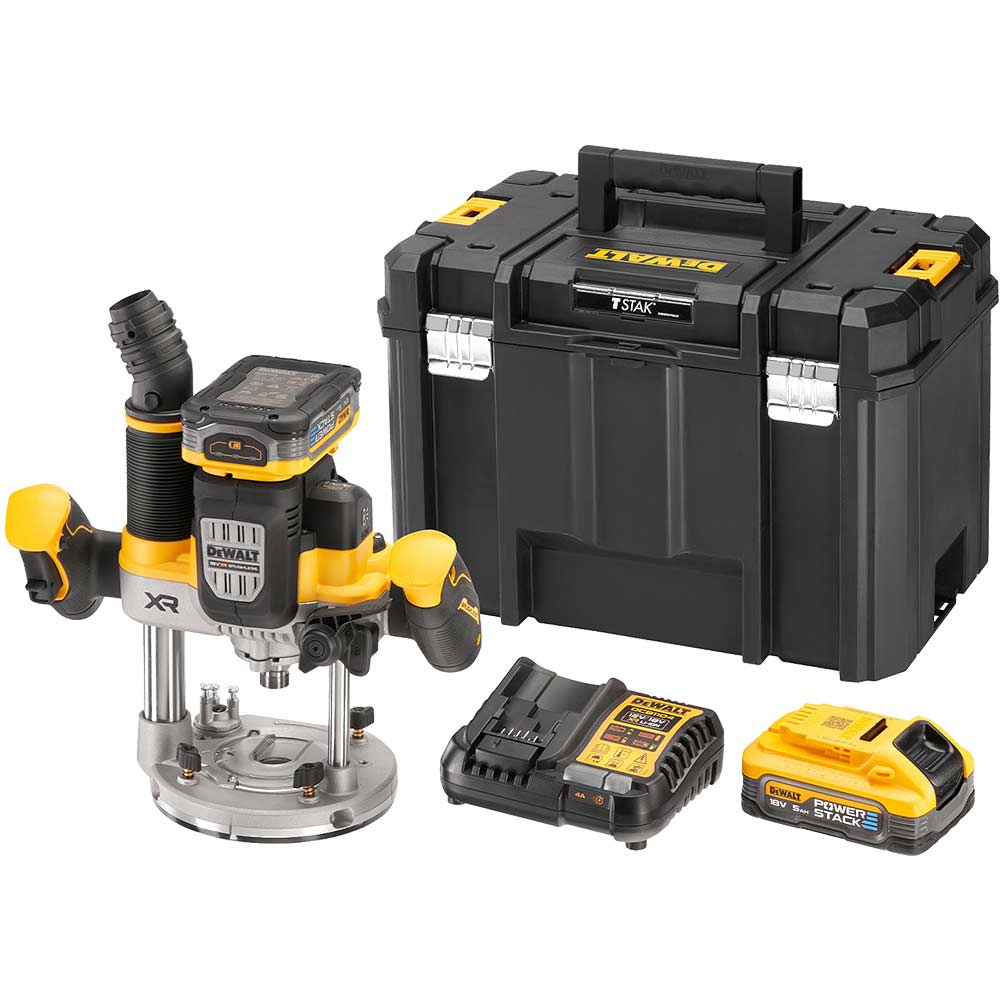 DeWalt DCW620 18v XR Cordless Brushless Plunge Router 1/2"