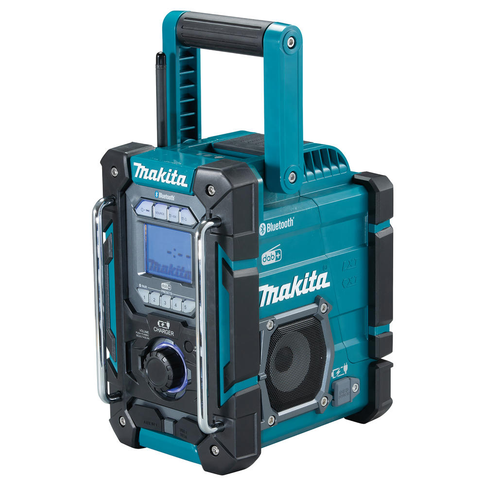 Makita DMR301 DAB+ Bluetooth Battery Charging Job Site Radio