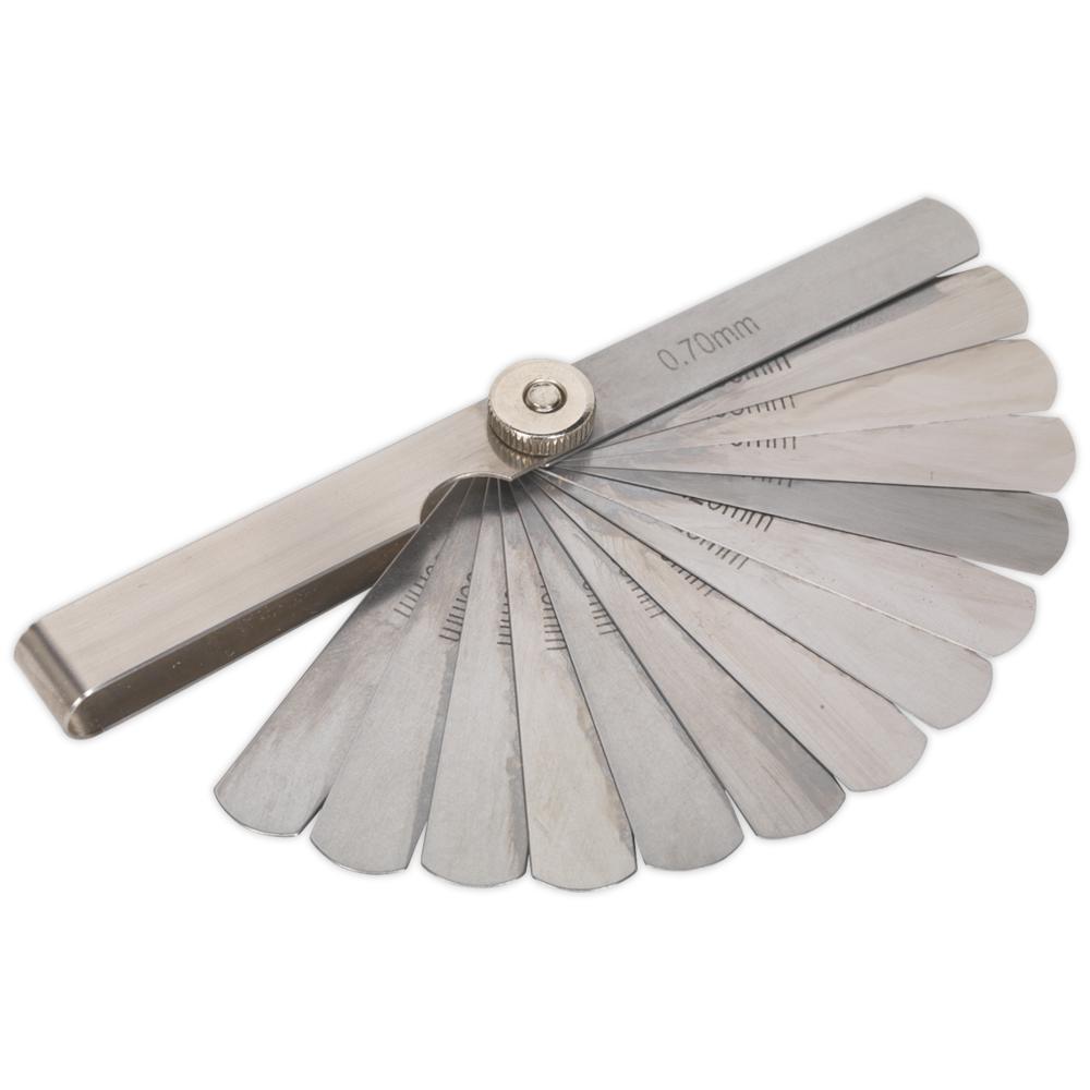 Sealey 15 Blade Feeler Gauge Metric
