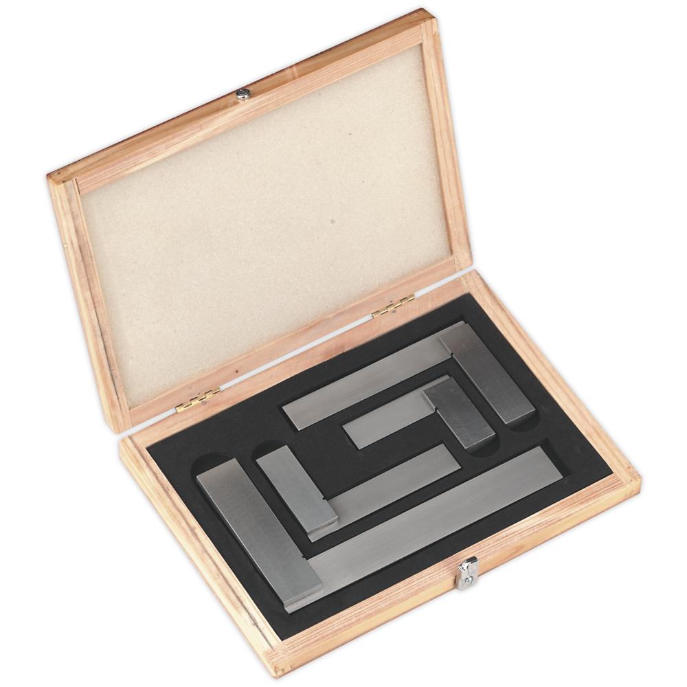 Sealey 4 Piece Precision Steel Square Set