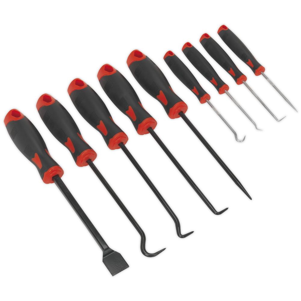 Sealey 9 Piece Hook and Scraper Set