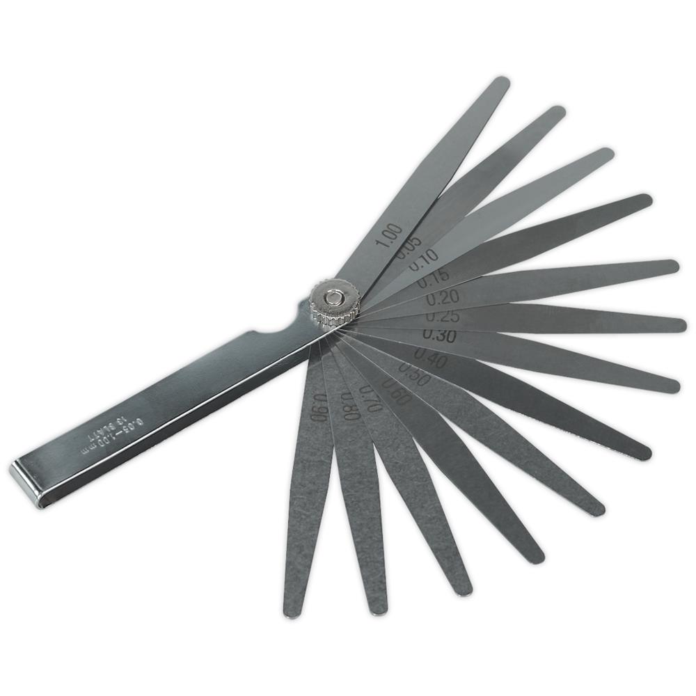 Siegen 13 Blade Feeler Gauge Metric