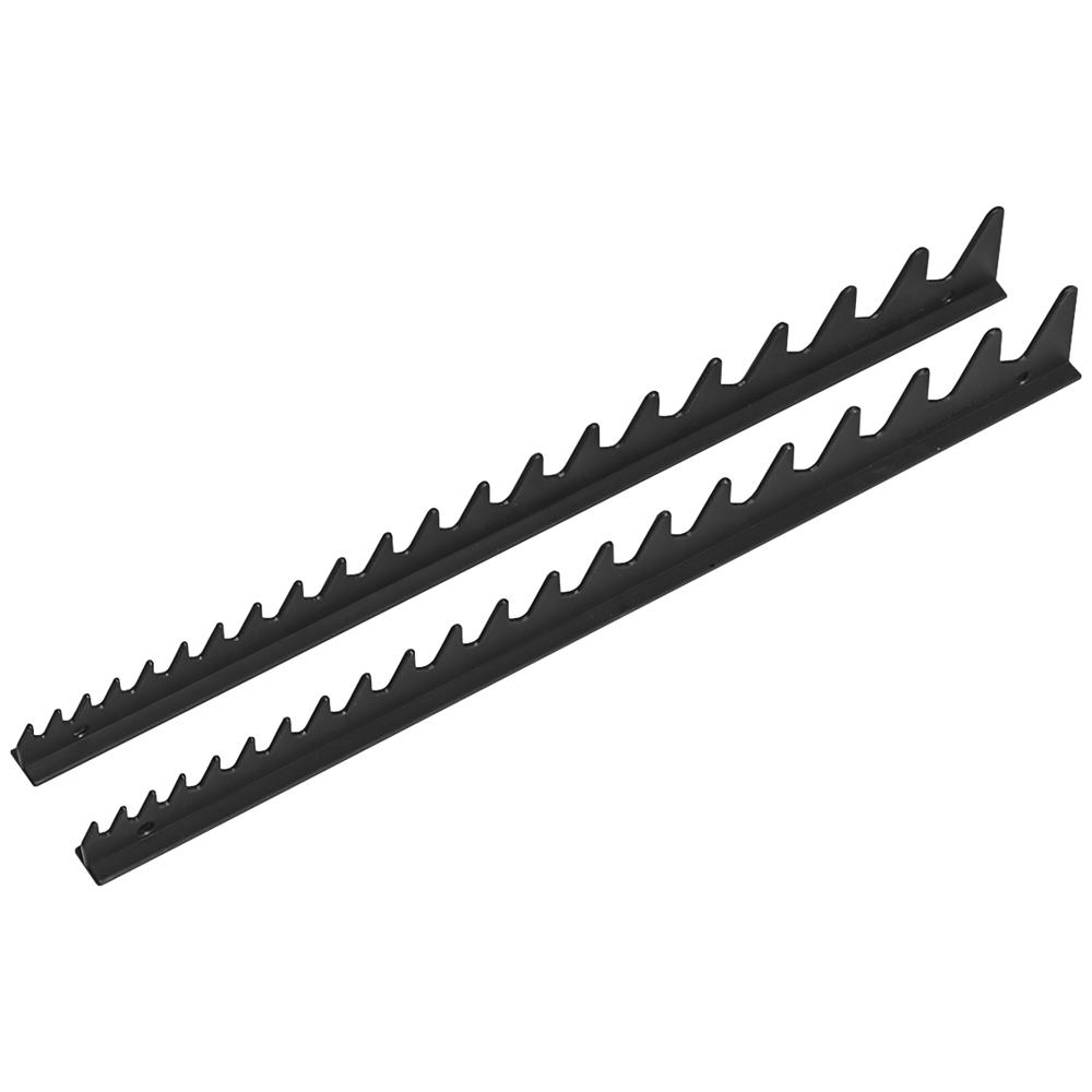 Sealey 2 Piece Sharks Tooth Spanner Rack Set