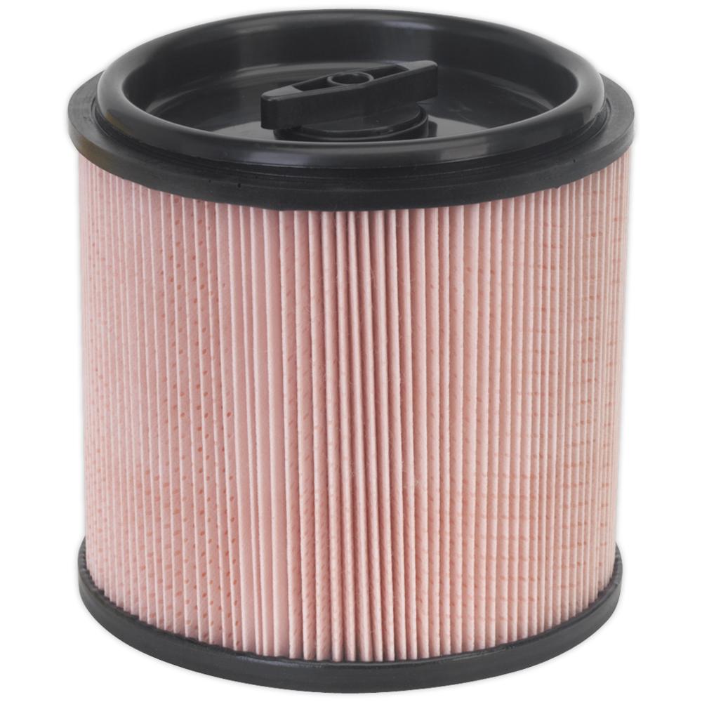 Sealey Fine Dust Cartridge Filter for PC200 and PC300 Series Vacuum Cleaners