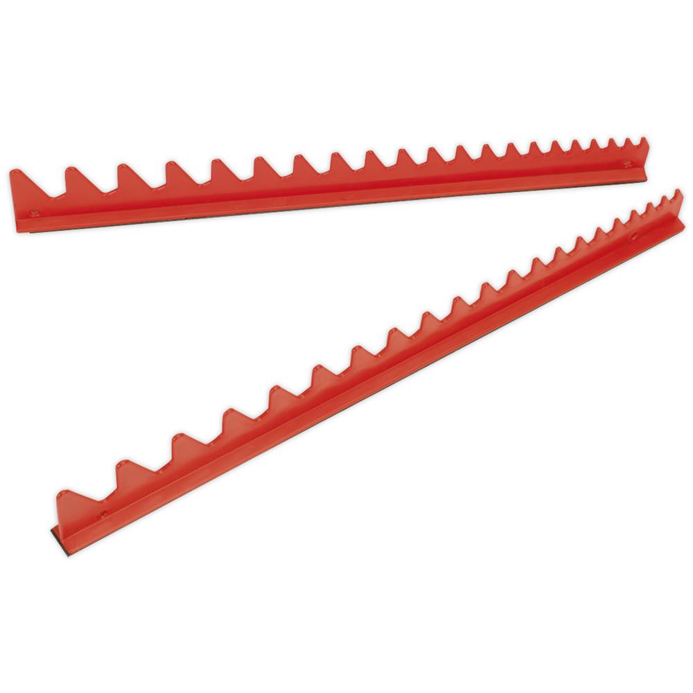 Sealey 2 Piece Magnetic Sharks Teeth Spanner Rack