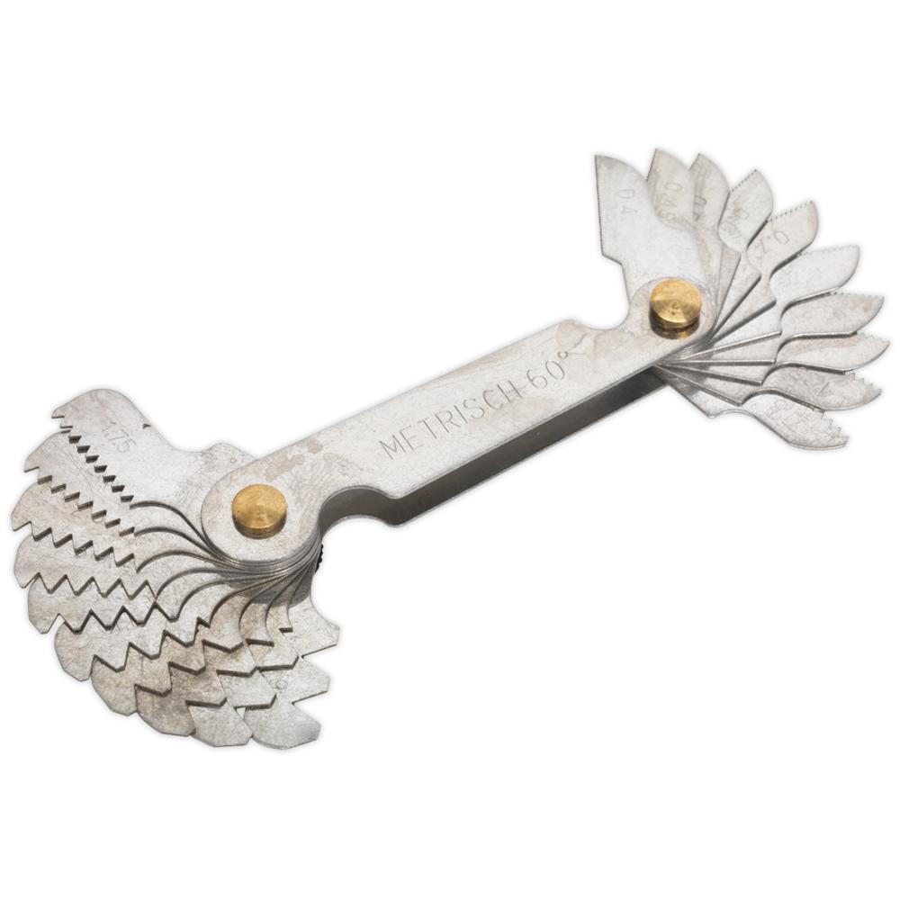 Sealey 20 Blade Folding Screw Pitch Gauge Metric