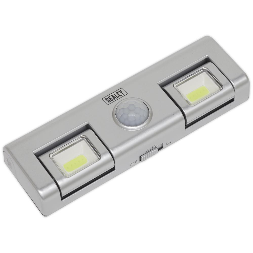 Sealey 8 LED Area Light Automatic PIR Movement Sensor