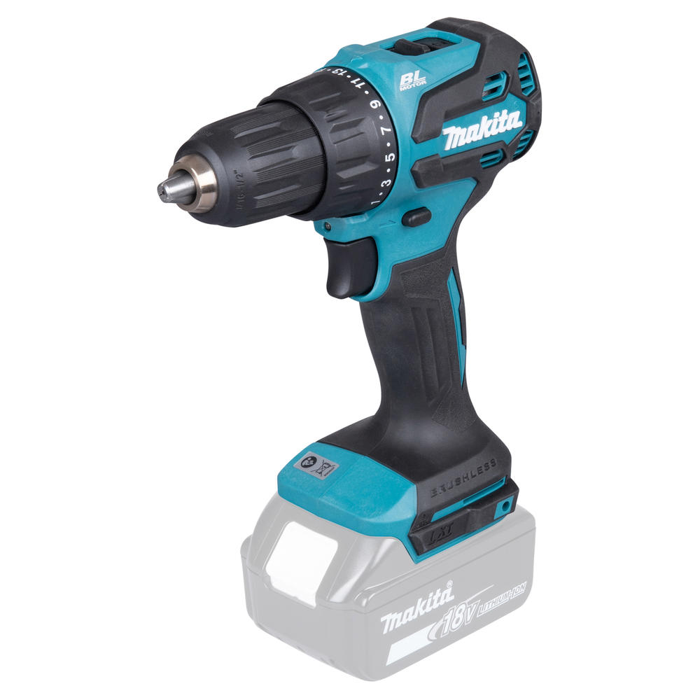 Makita DHP490 18v LXT Cordless Brushless Combi Drill