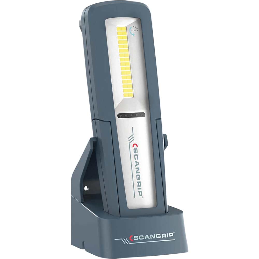 Scangrip Uniform Rechargeable Work Light and Charging Base