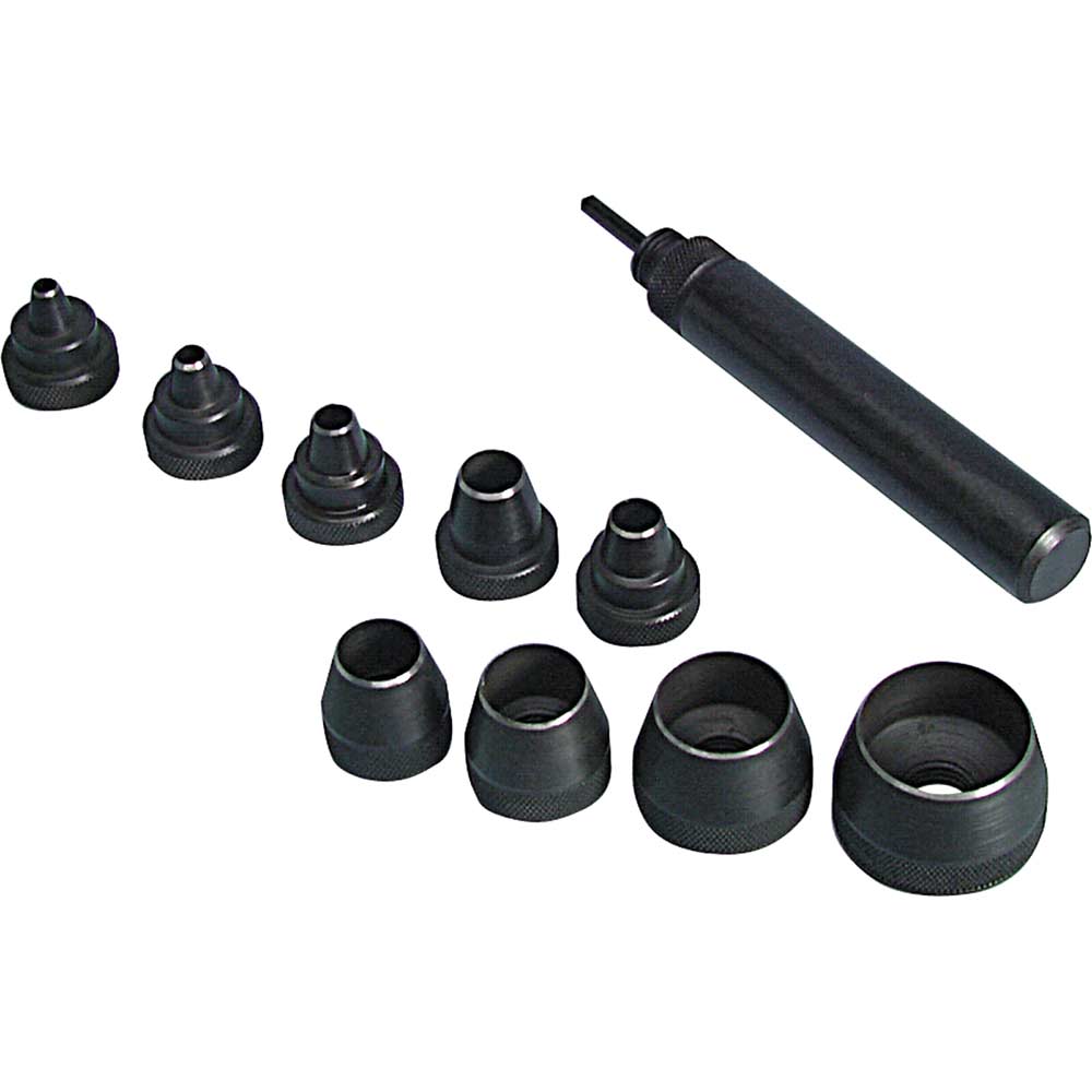 Maun 10 Piece Wad Punch Kit Imperial