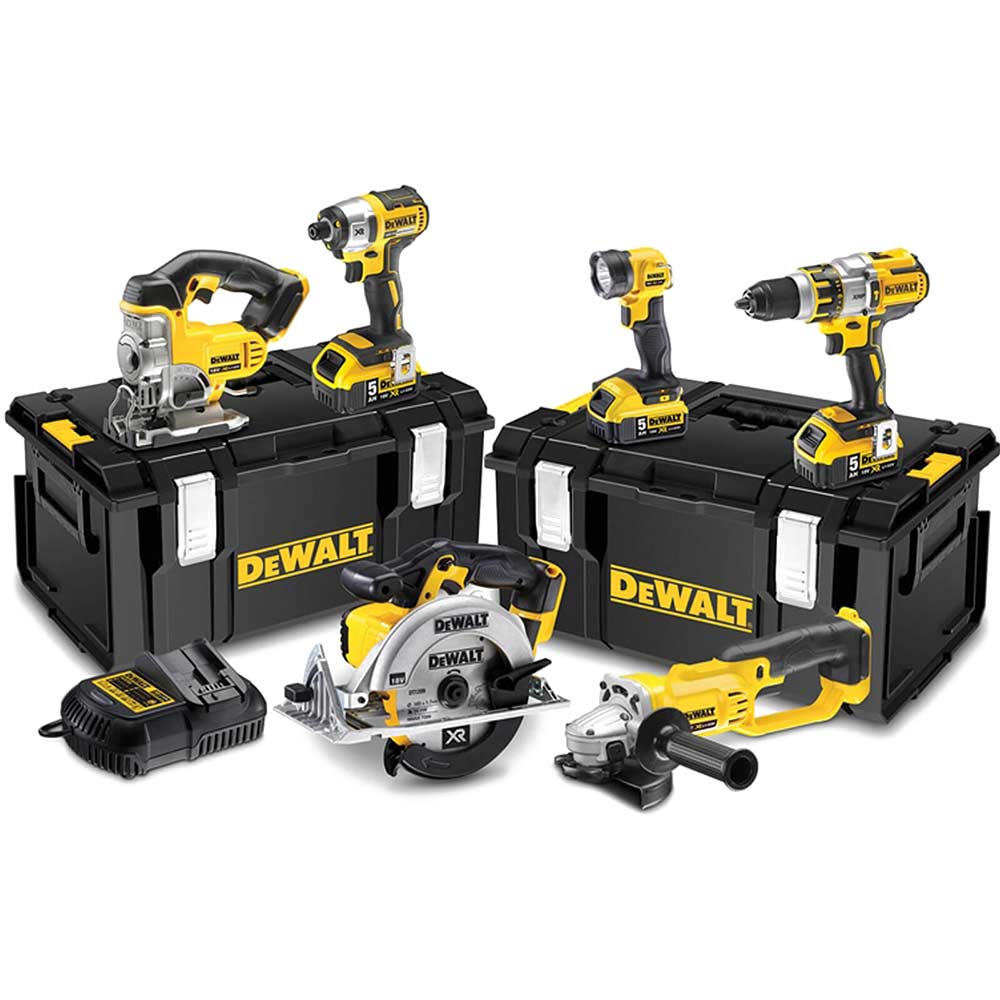 DeWalt DCK694P3 18v XR Cordless 6 Piece Power Tool Kit