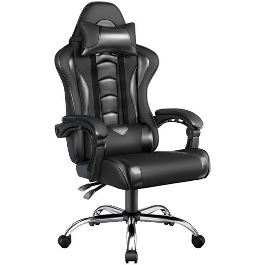 Yaheetech Ergonomic Gaming Chair Home Office Chair - Black